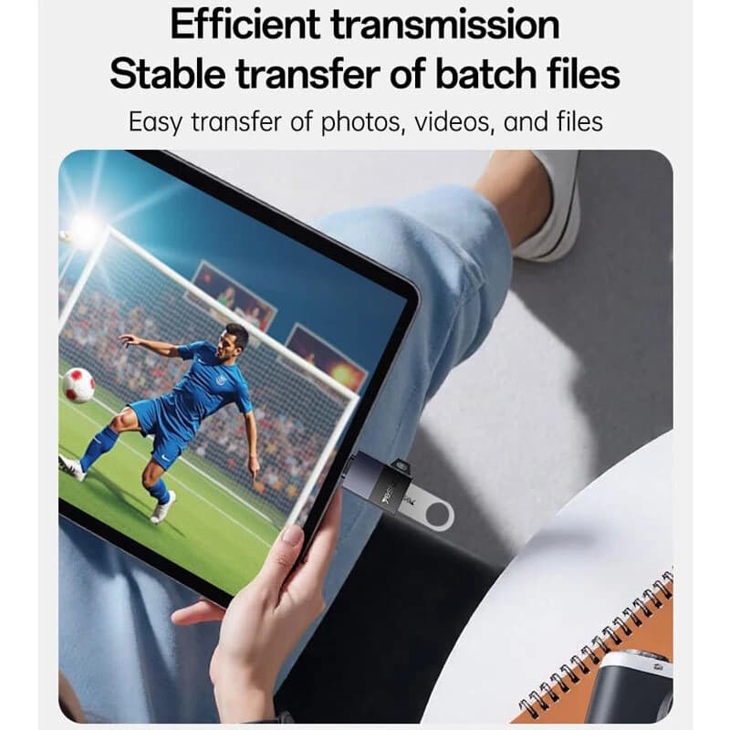 تبدیل USB OTG به لایتنینگ یسیدو GS32 — تصویر ۵