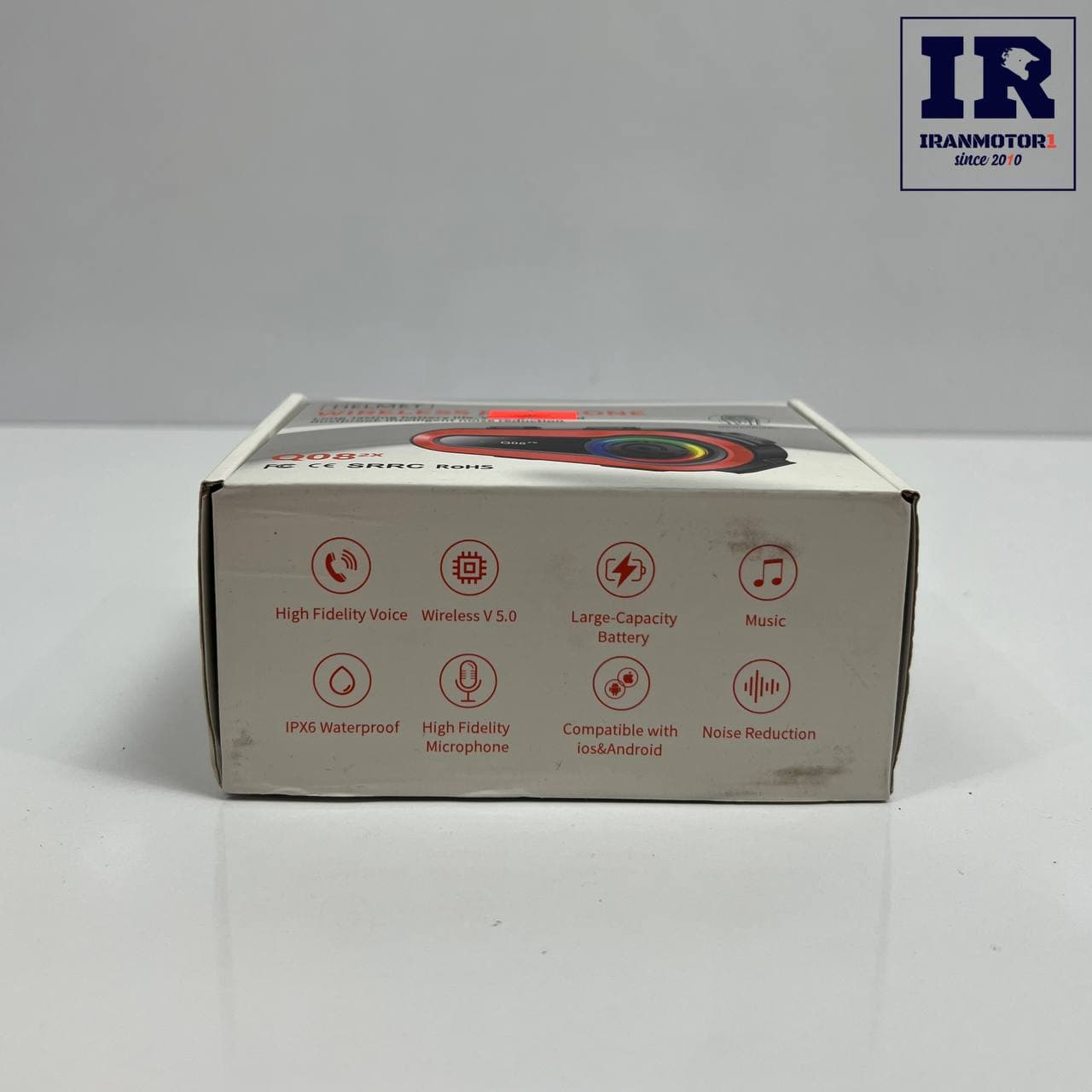 بلوتوث کلاه کاسکت Q08-2X — تصویر ۲
