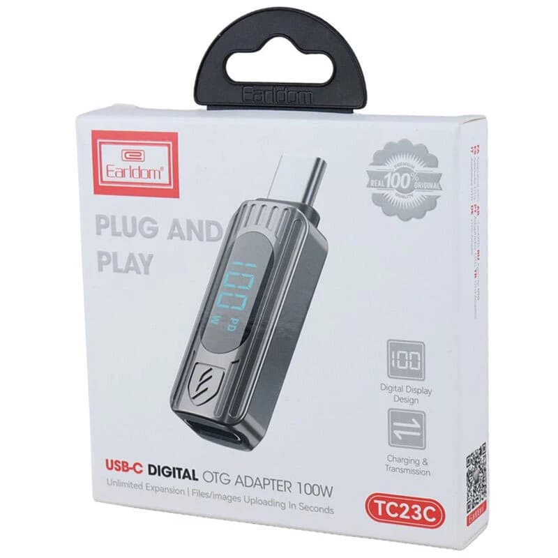 تبدیل OTG تایپ سی به تایپ سی ارلدام ET-TC23C — تصویر ۶
