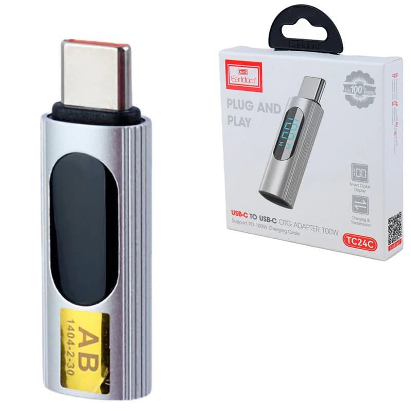 تبدیل OTG تایپ سی به تایپ سی ارلدام ET-TC24C