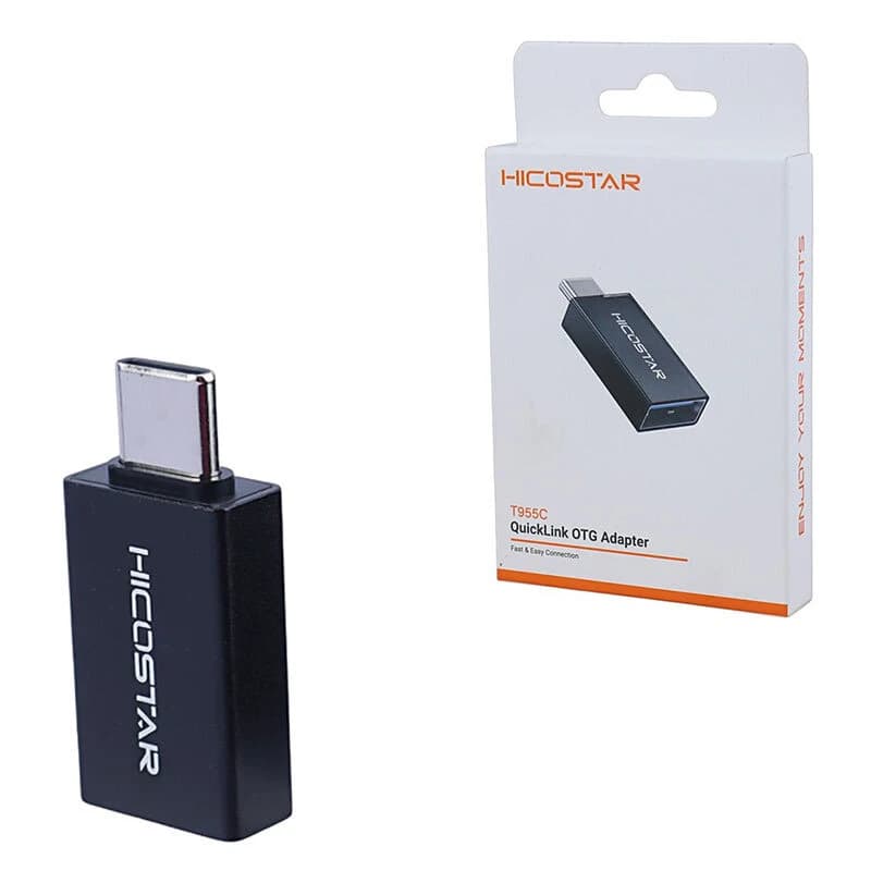 تبدیل USB OTG به تایپ سی هایکو استار HS-T955C — تصویر ۲