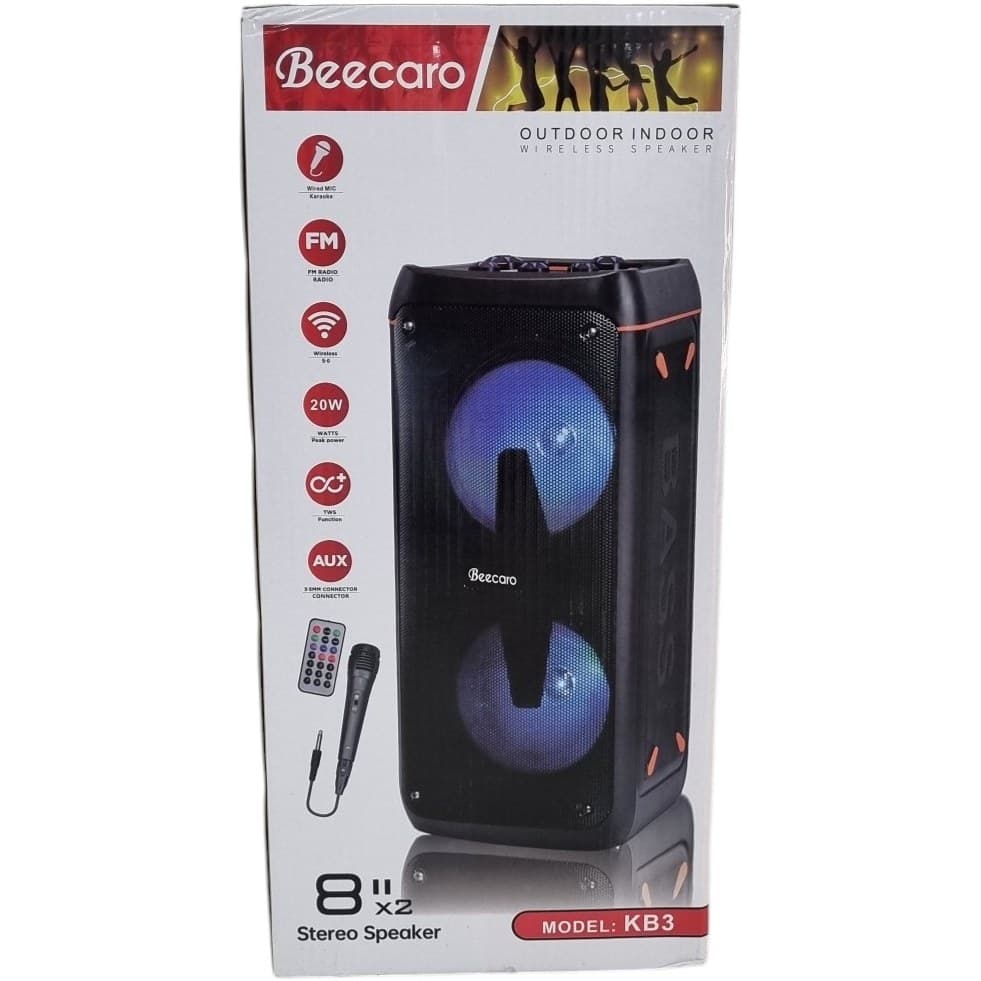 اسپیکر پارتی باکس KB3-20W بیکارو (BEECARO) — تصویر ۳