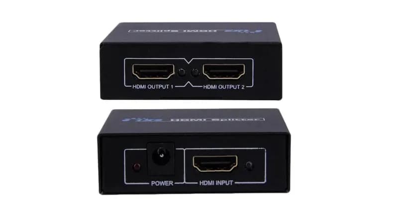 اسپلیتر اچ دی ام ای 2 پورت HDMI SPLITTER 2 port Ver 1.4