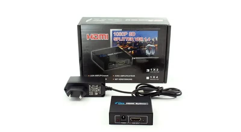 اسپلیتر اچ دی ام ای 2 پورت HDMI SPLITTER 2 port Ver 1.4 — تصویر ۷