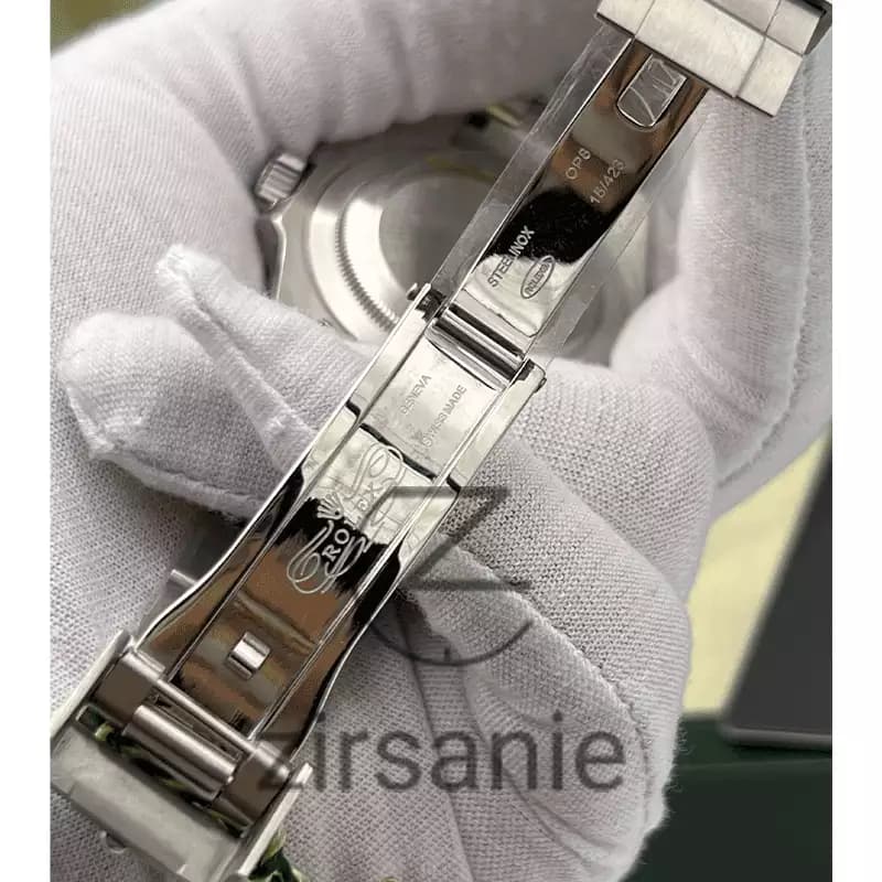 ساعت مچی رولکس ساب مارینر سیلور صفحه آبی (ست) Rolex Submariner Silver Blue Screen — تصویر ۵