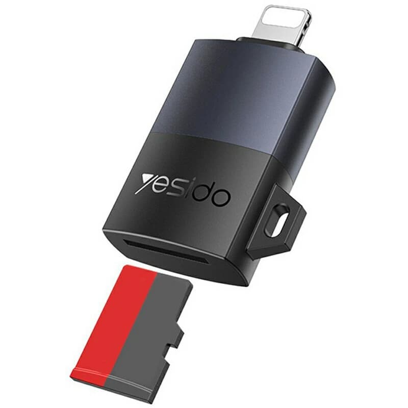 رم ریدر تک کاره Yesido GS38 OTG Lightning — تصویر ۴