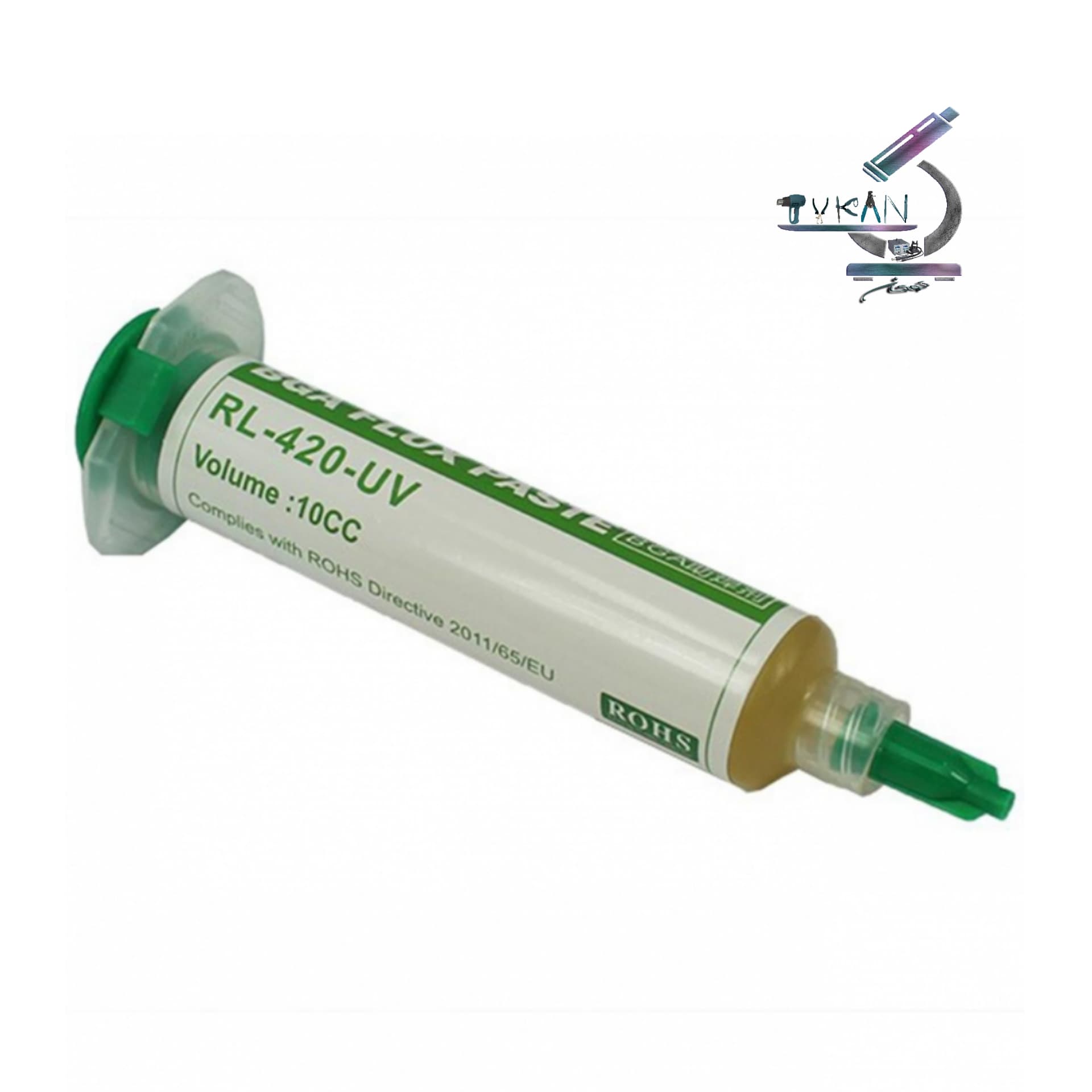 خمیر فلکس سرنگی ریلایف مدل Relife RL-420-UV — تصویر ۲