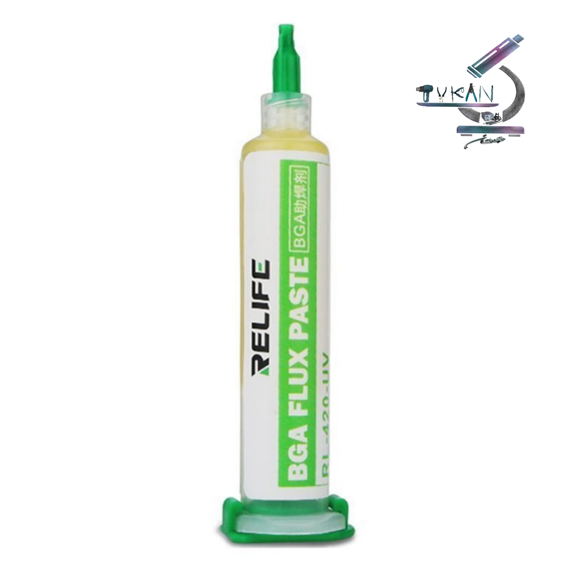 خمیر فلکس سرنگی ریلایف مدل Relife RL-420-UV — تصویر ۳