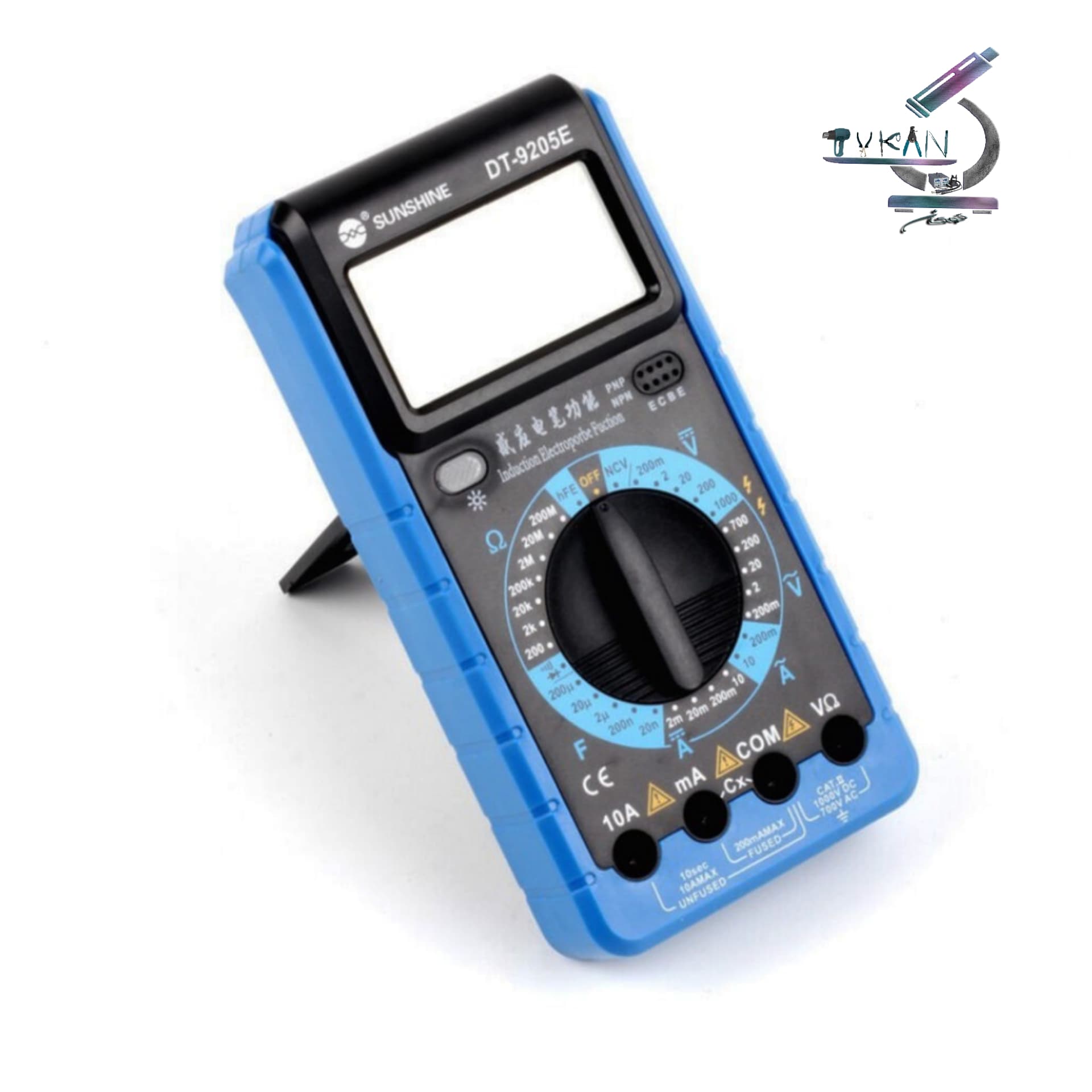 مولتی متر دیجیتال SUNSHINE DT-9205E — تصویر ۲