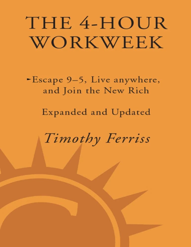 کتاب The 4-Hour Workweek (هفته کاری ۴ ساعته) نسخه انگلیسی PDF | Timothy Ferriss