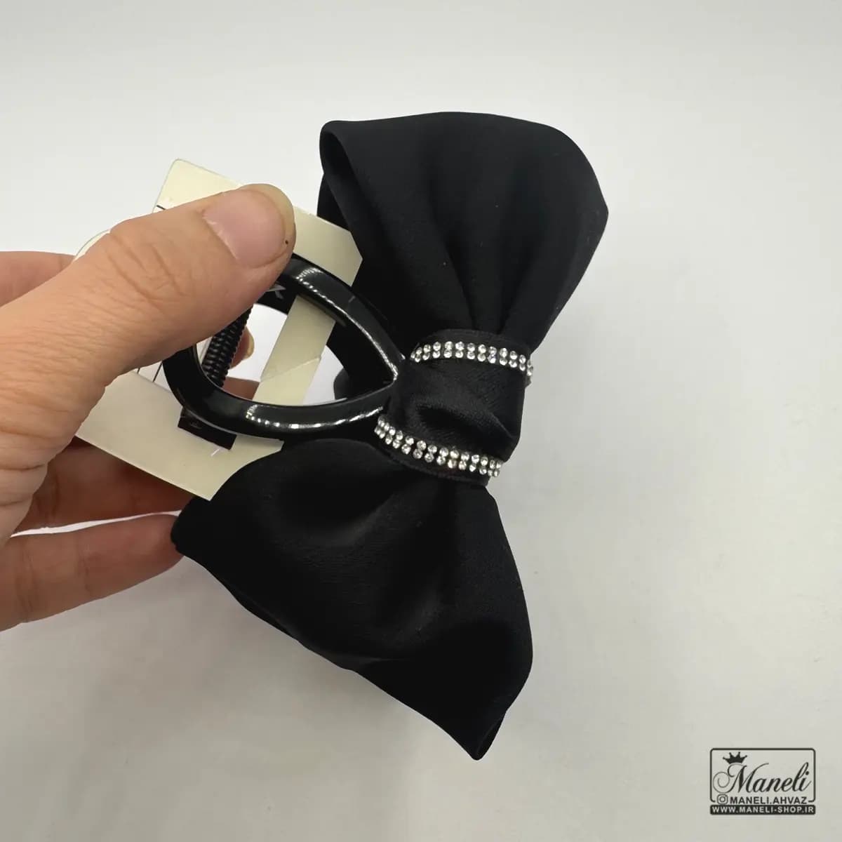 کلیپس پاپیونی نگین دار مجلسی — تصویر ۲