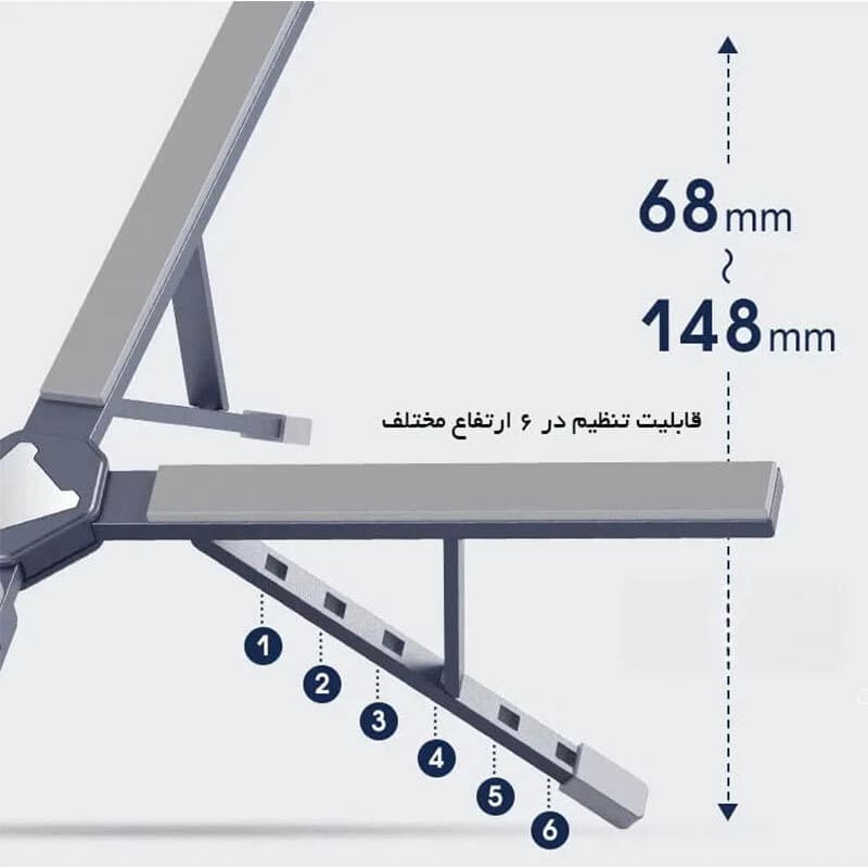 استند لپ تاپ و هاب Ergo Tech WLB013 — تصویر ۸
