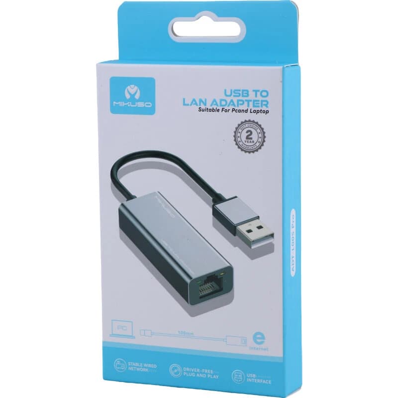 تبدیل USB به LAN میکاسو ADT-L005 Pro — تصویر ۳
