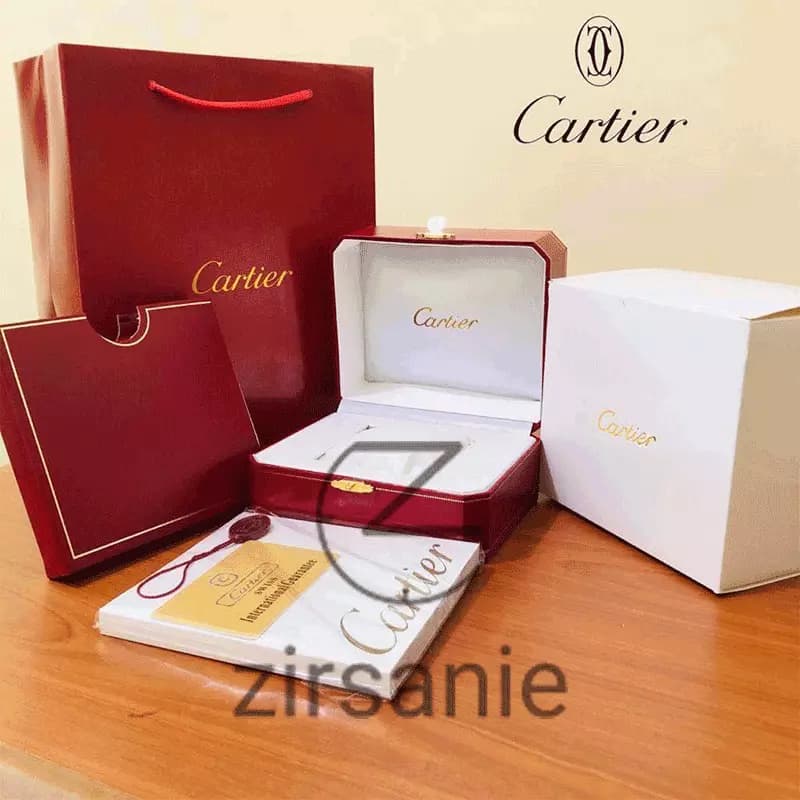 جعبه اصلی ساعت کارتیر Cartier box orginal — تصویر ۲