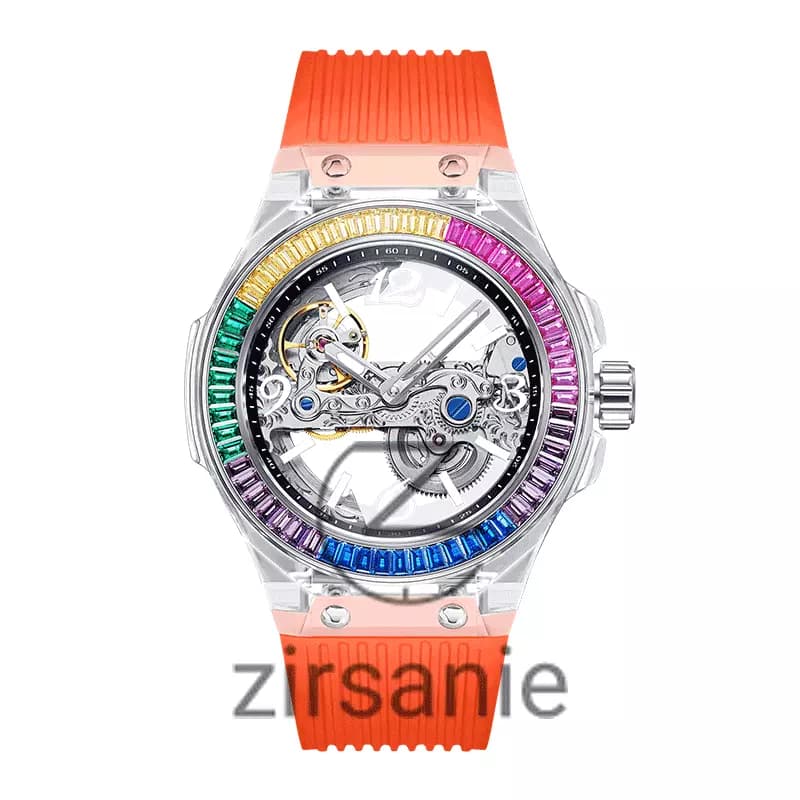 ساعت مچی مردانه و زنانه هابلوت بیگ بنگ Hublot Bigbang Unico Diamond Multicolor — تصویر ۵