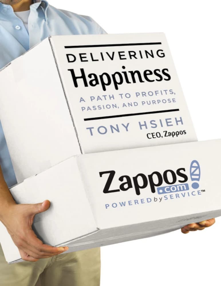 کتاب Delivering Happiness: A Path to Profits, Passion, and Purpose (ارائه شادی: مسیری به سوی سود، اشتیاق و هدف) نسخه انگلیسی PDF | Tony Hsieh