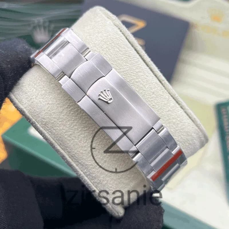 ساعت مچی رولکس پرپچوال (تک و ست) Rolex Oyster Perpetual Silver Yellow — تصویر ۴