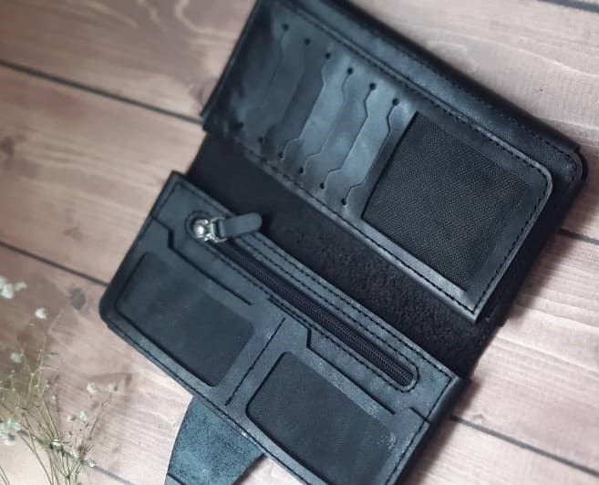 کیف پول چرم دست دوز مدل PK01 — تصویر ۲