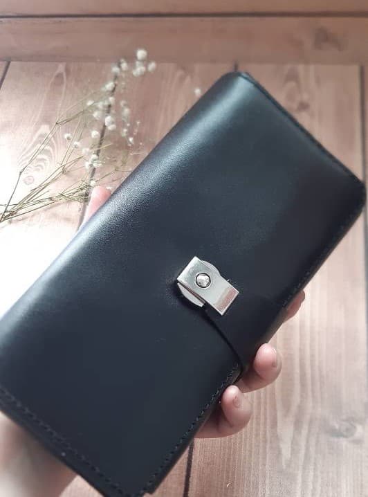 کیف پول چرم دست دوز مدل PK01 — تصویر ۴