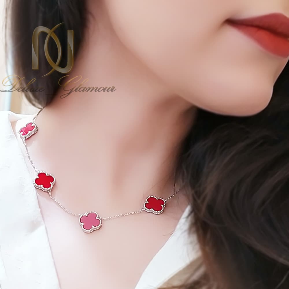 گردنبند نقره زنانه ونکلیف — تصویر ۸