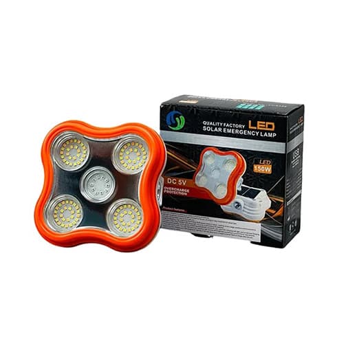 چراغ اضطراری شارژی خورشیدی 150 وات Solar