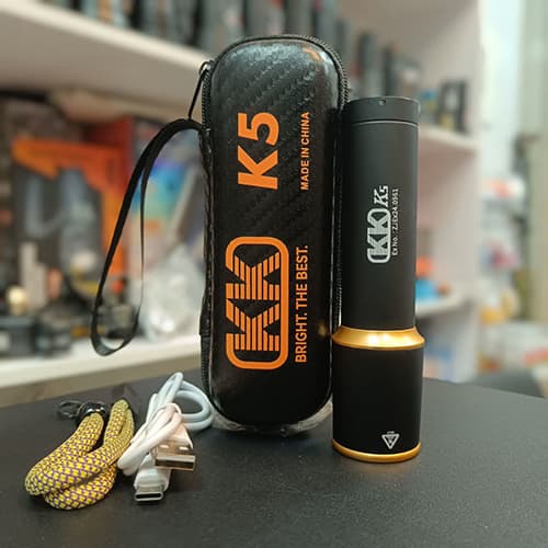 چراغ قوه پلیسی زوم دار مدل KK-K5 — تصویر ۳