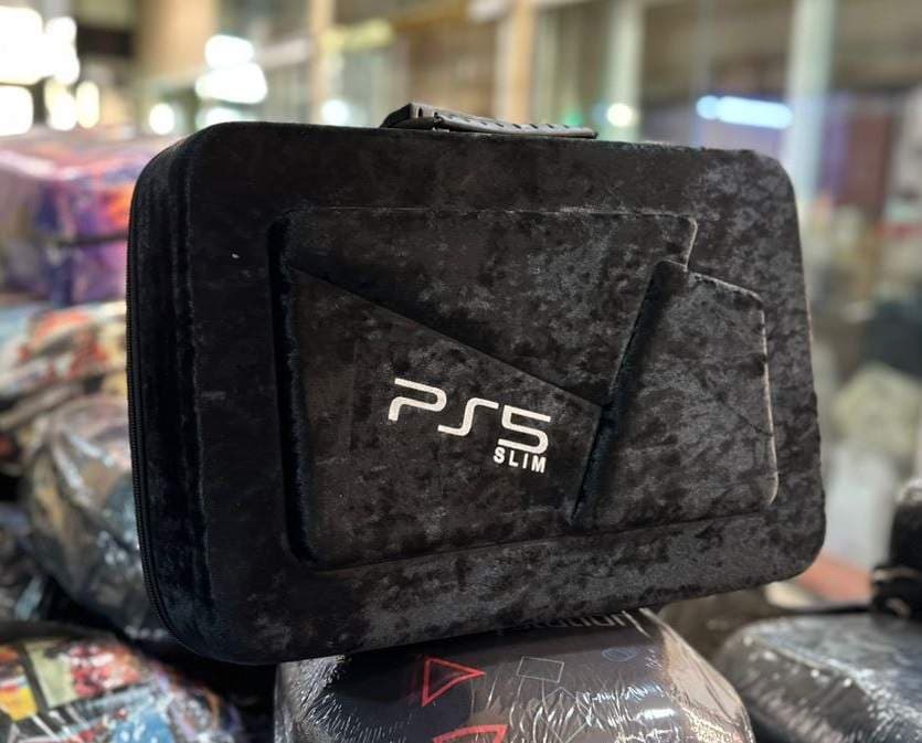 کیف کنسول PS5 SLIM طرح مشکی