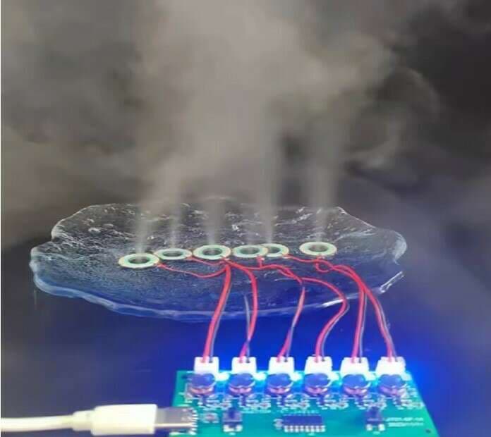 ماژول تولید بخار سرد 6 تایی با ورودی Type-C به همراه پیزو JY-003-6 — تصویر ۶