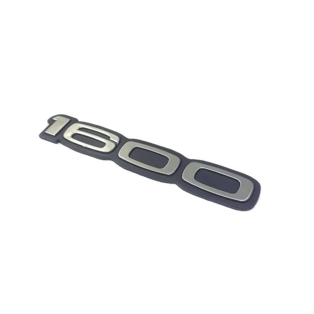 آرم فابریک نوشته 1600(آبکاری استیل) | کد 7461 — تصویر ۲