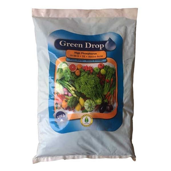 کود کامل سوپر فسفر (فسفر بالا 50 %) kg 10 – قطره سبز NPK