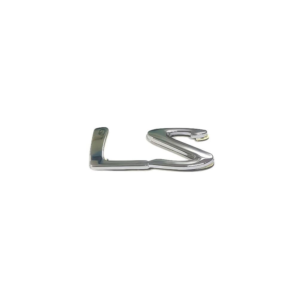 آرم فابریک نوشته LS (آبکاری استیل) | کد 7425