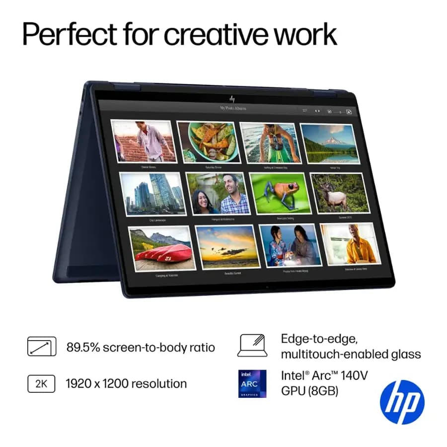لپ تاپ 14 اینچی اچ پی مدل HP OmniBook X Flip 14 FM0023dx – A — تصویر ۸