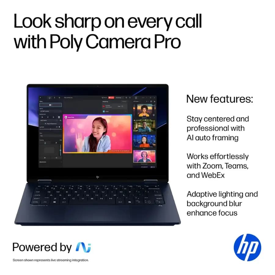 لپ تاپ 14 اینچی اچ پی مدل HP OmniBook X Flip 14 FM0023dx – A — تصویر ۷