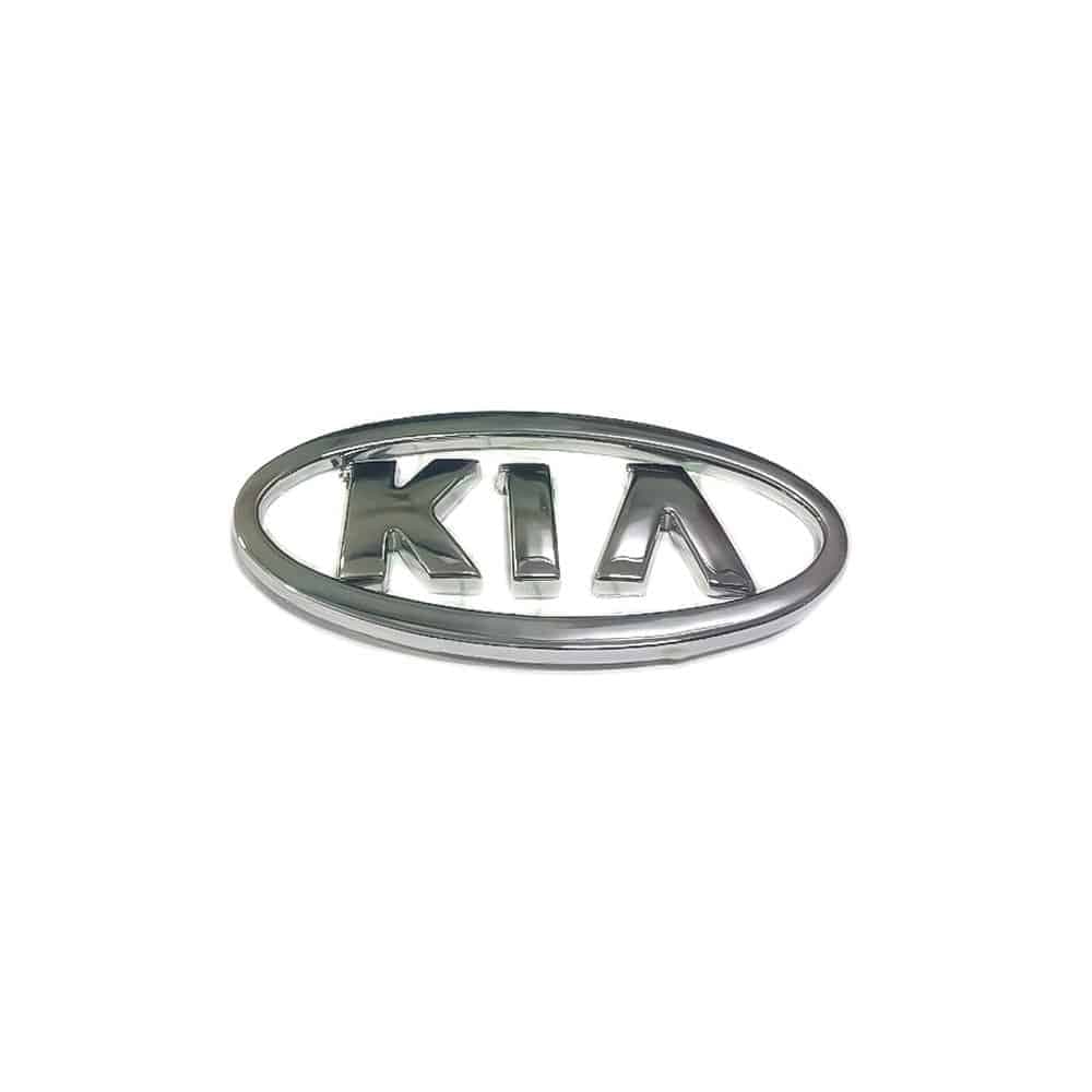 آرم فابریک نوشته KIA (آبکاری استیل) | کد 7355
