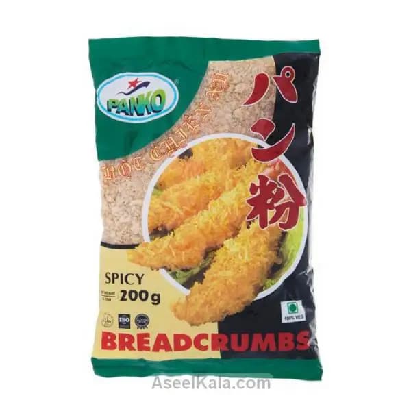 پودر سوخاری پانکو اسپایسی پاکت ۲۰۰ گرمی – PANKO