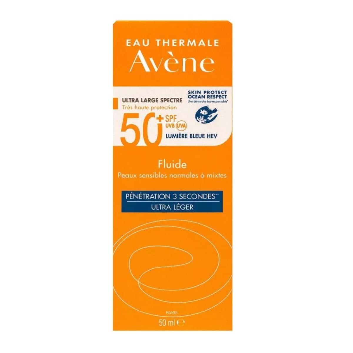 ضد آفتاب اون + SPF50 فلویید Avene fluid — تصویر ۲