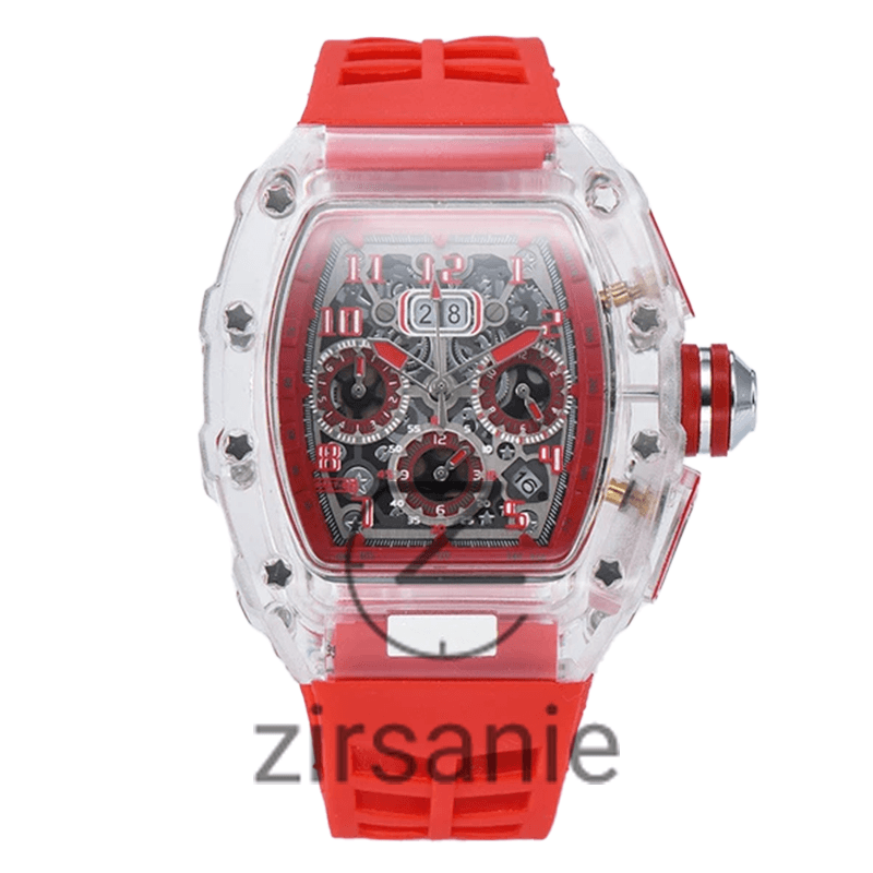 ساعت مچی مردانه ریچارد میل قرمز Richard Mille Chronograph Red White