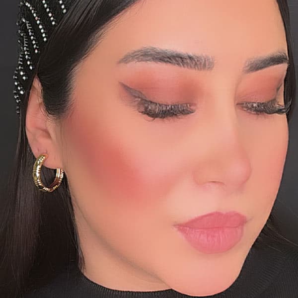 گوشواره ژوپینگ زنانه حلقه ای طلایی — تصویر ۳