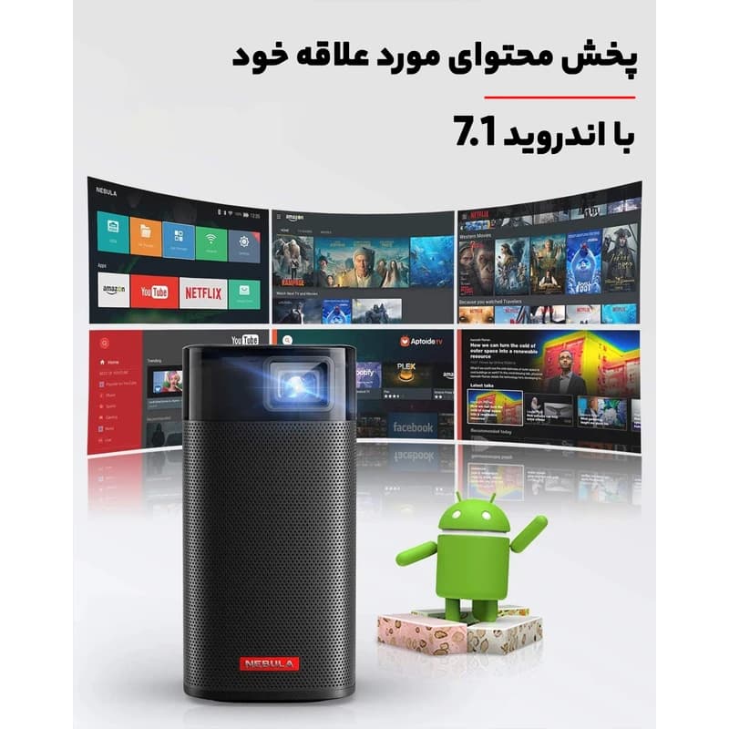 ویدئو پروژکتور قابل حمل نبولا مدل Apollo — تصویر ۸