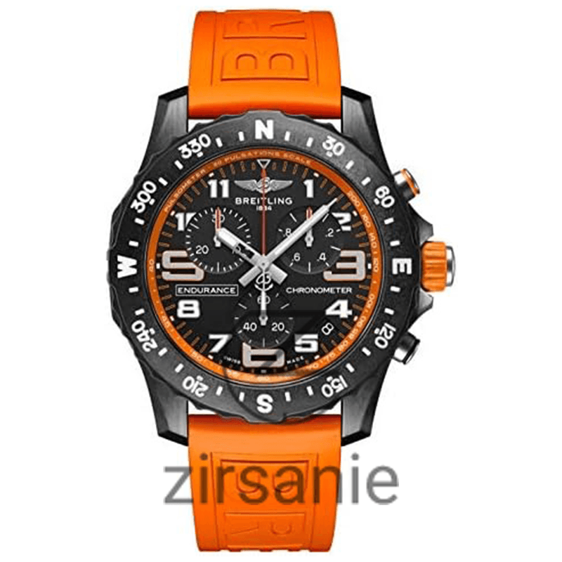 ساعت مچی مردانه برایتلینگ کرنوگراف نارنجی Breitling Chronograph Black Orange