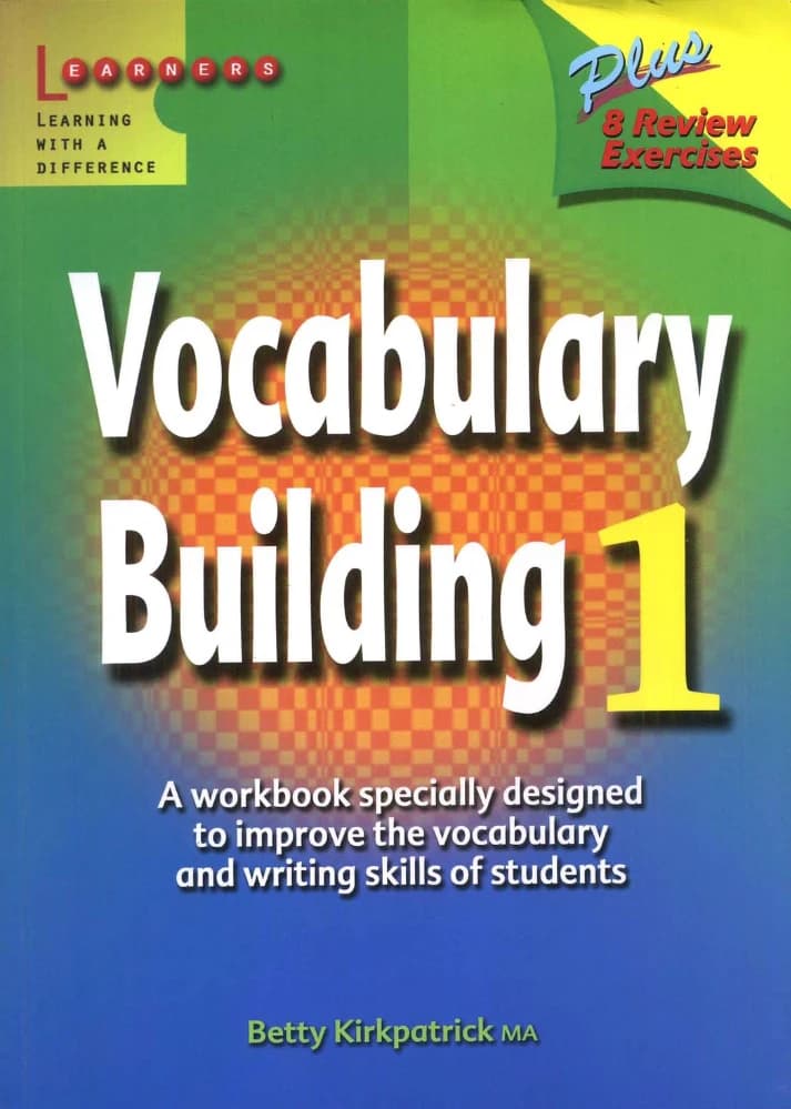 کتاب Vocabulary Building 1 (ساخت واژگان ۱) نسخه انگلیسی PDF
