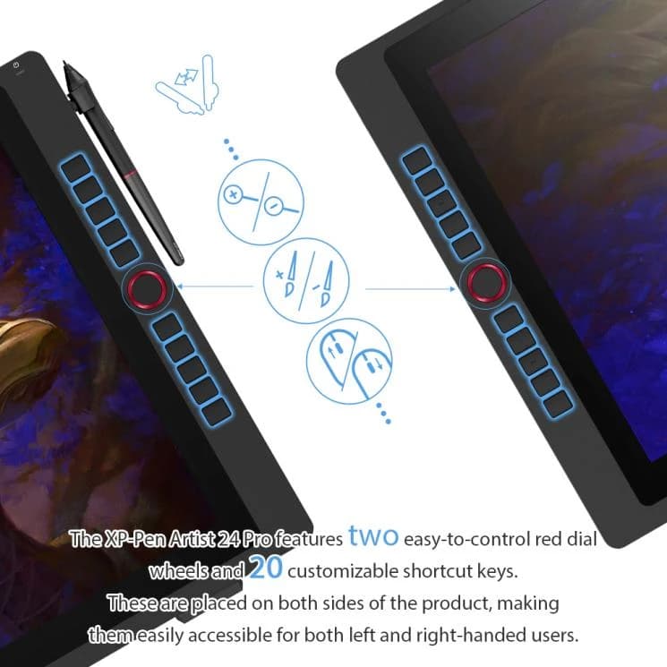 قلم نوری Xp Pen مدل Artist 24 Pro — تصویر ۲