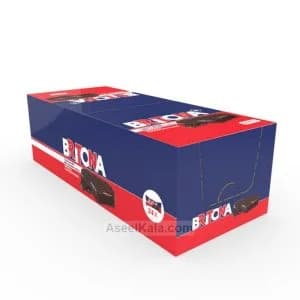 کیک بریتونا Britona کاکائویی با مغزی کاکائویی و روکش شکلات شیری بسته 24 عددی