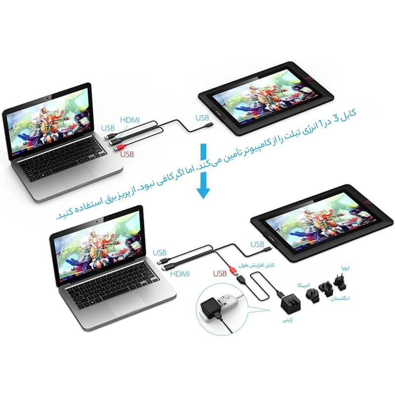 قلم نوری Xp Pen مدل Artist 15.6 Pro