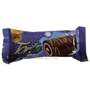 کیک اسفنجی بنیس Benis رولی با روکش کاکائو وزن 42 گرم