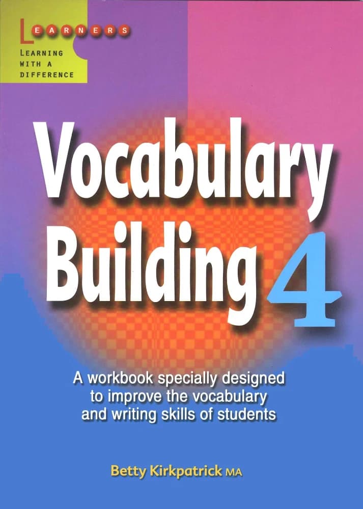 کتاب Vocabulary Building 4 (ساخت واژگان ۴) نسخه انگلیسی PDF