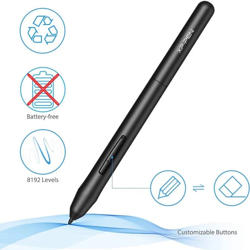 قلم نوری Xp Pen مدل Star G430S — تصویر ۷
