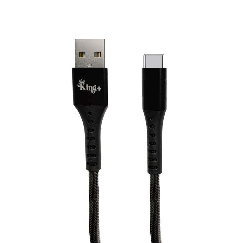 کابل شارژر Type C کینگ پلاس مدل HK-01