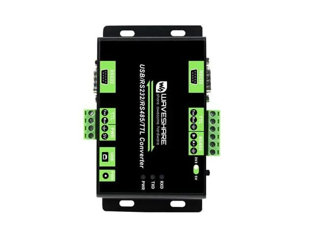مبدل صنعتی USB/RS232/RS485/TTL برند WAVESHARE مدلSKU-21411