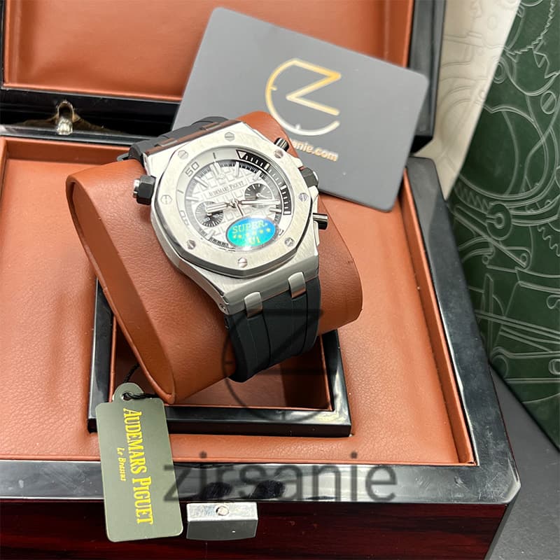 ساعت مچی مردانه اودمار پیگه افشور رویال اوک مدل پاندا Audemars Piguet Offshore Royal Oak Panda White — تصویر ۶